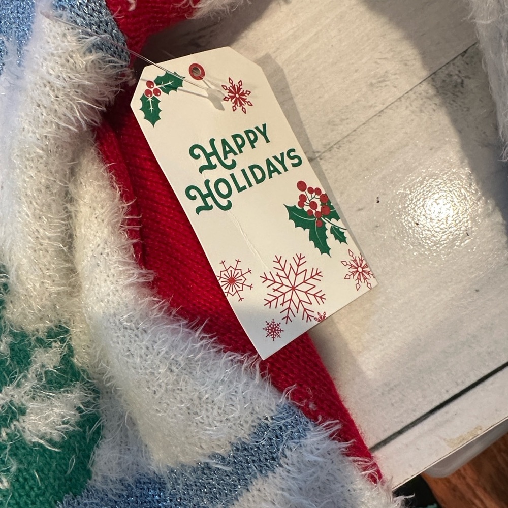 Major Label Group Sz Medium Holiday Cat Sweater • NWT! - Picture 6 of 10